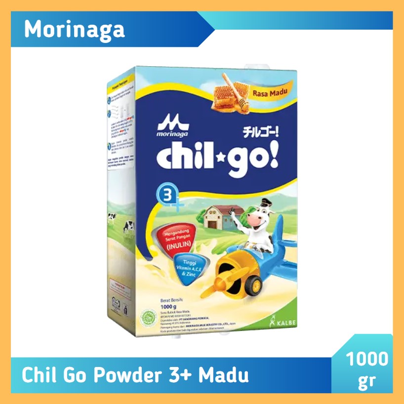 Morinaga Chil Go Powder 3+ Madu 1000 gr