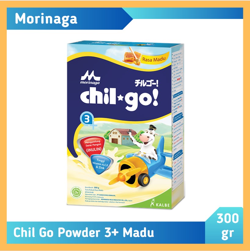 Morinaga Chil Go Powder 3+ Madu 300 gr
