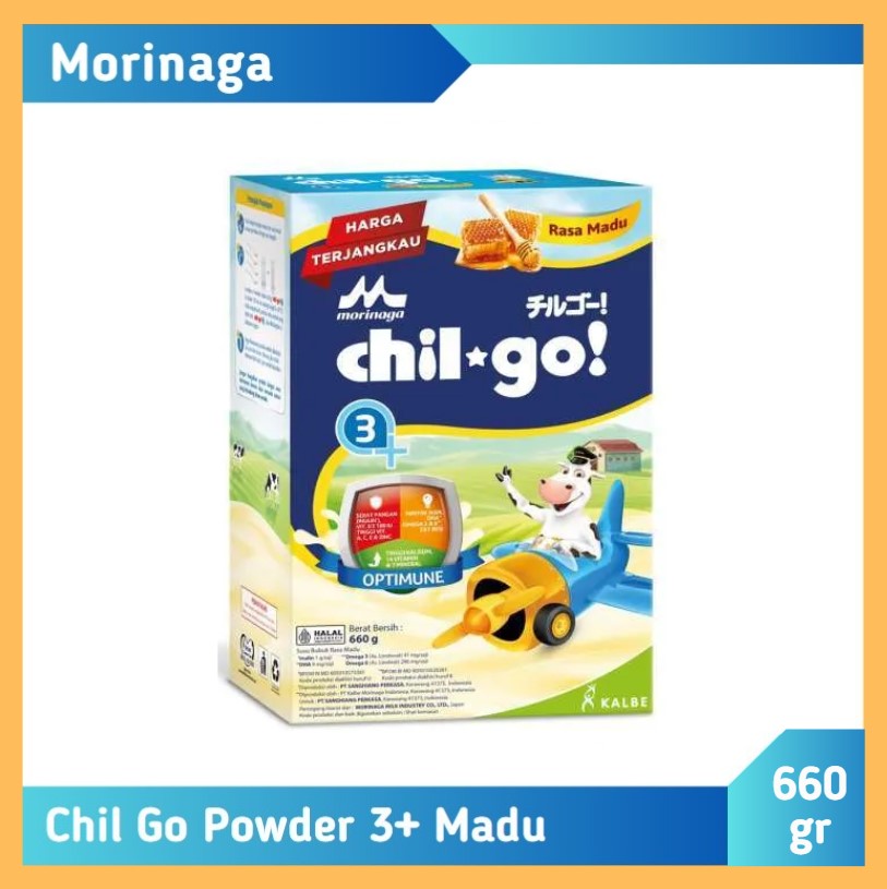 Morinaga Chil Go Powder 3+ Madu 660 gr