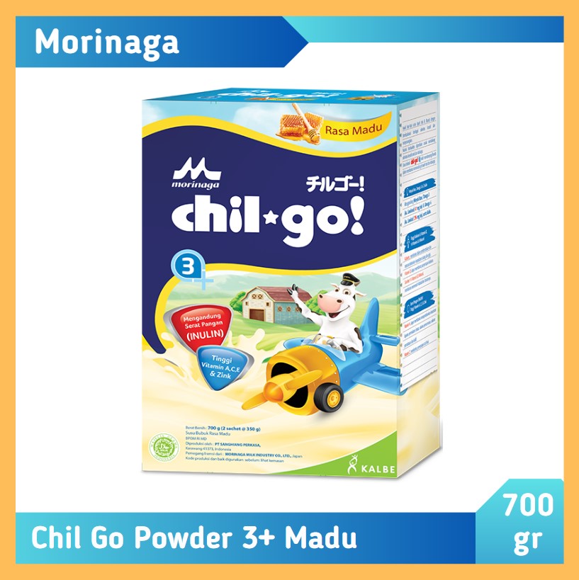 Morinaga Chil Go Powder 3+ Madu 700 gr