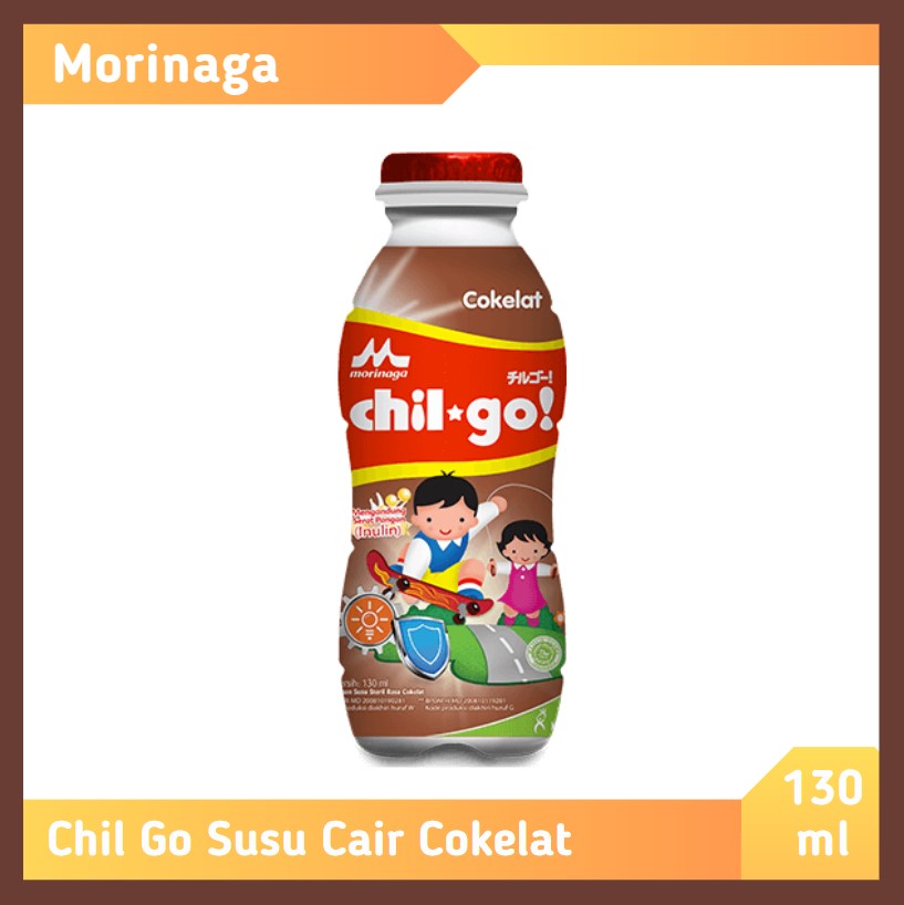 Morinaga Chil Go Susu Cair Cokelat 130 ml