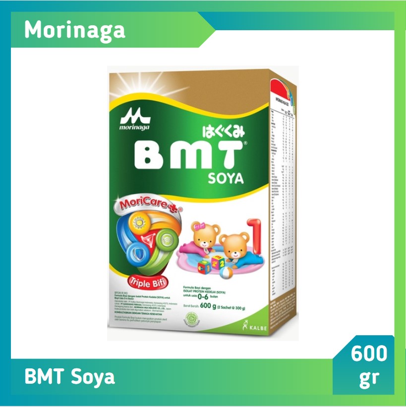 Morinaga BMT Soya 600 gr