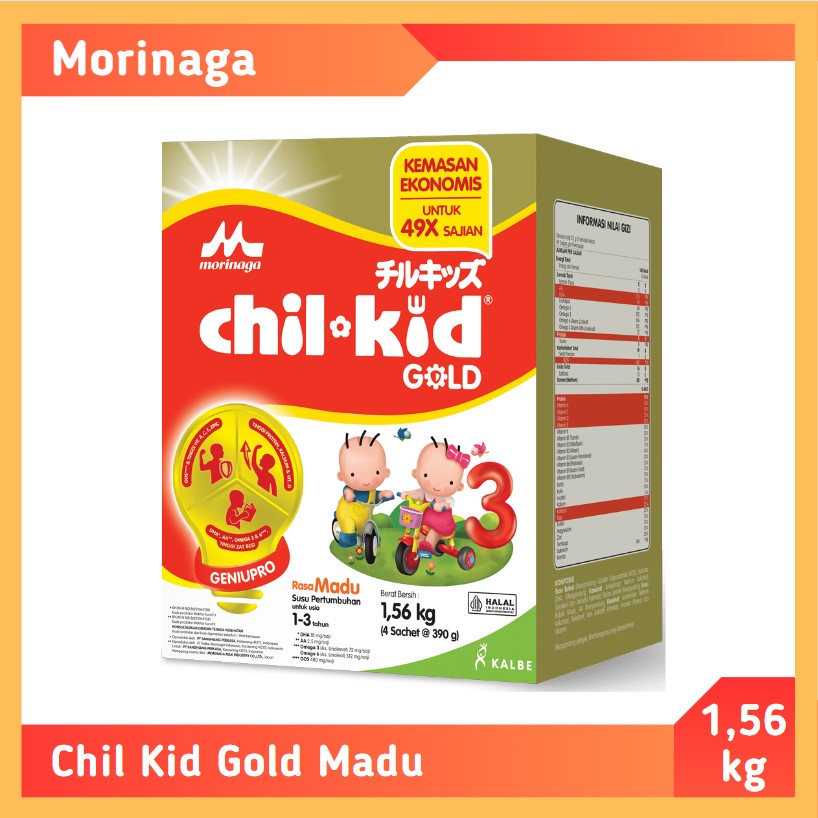 Morinaga Chil Kid Gold Madu 1.56 kg
