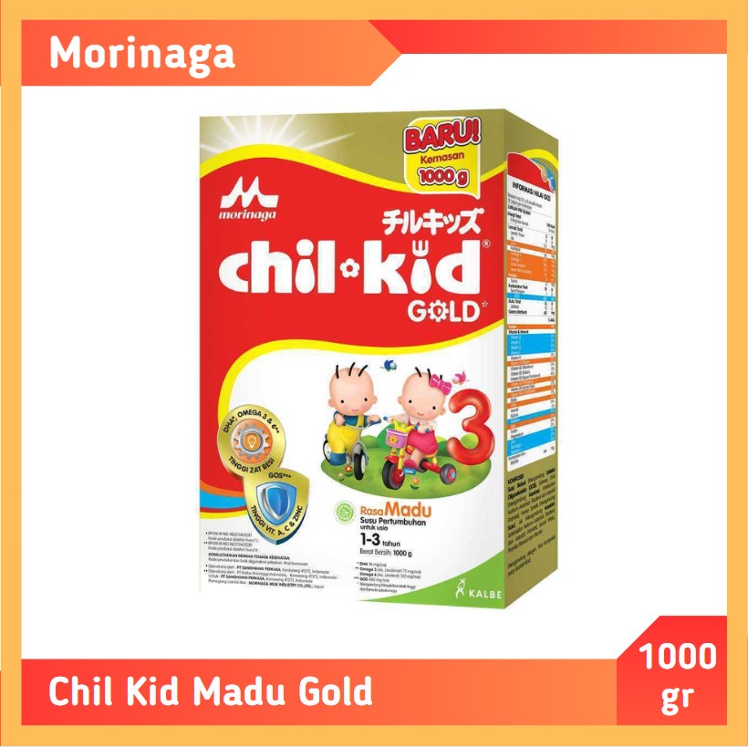 Morinaga Chil Kid Gold Madu 1000 gr