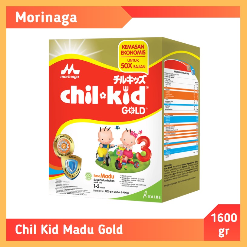Morinaga Chil Kid Gold Madu 1600 gr