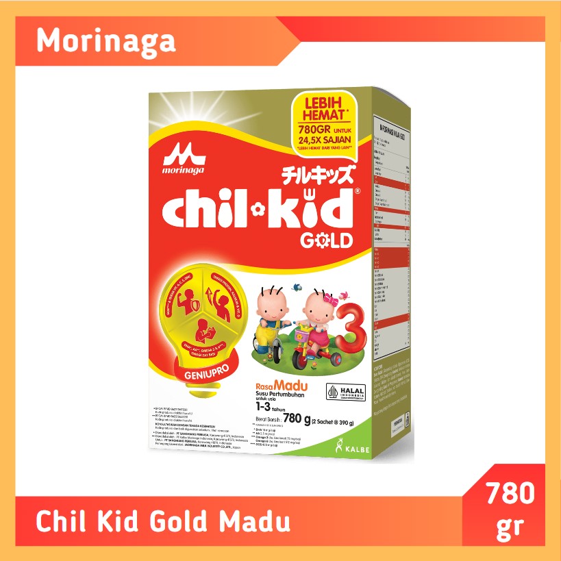 Morinaga Chil Kid Gold Madu 780 gr