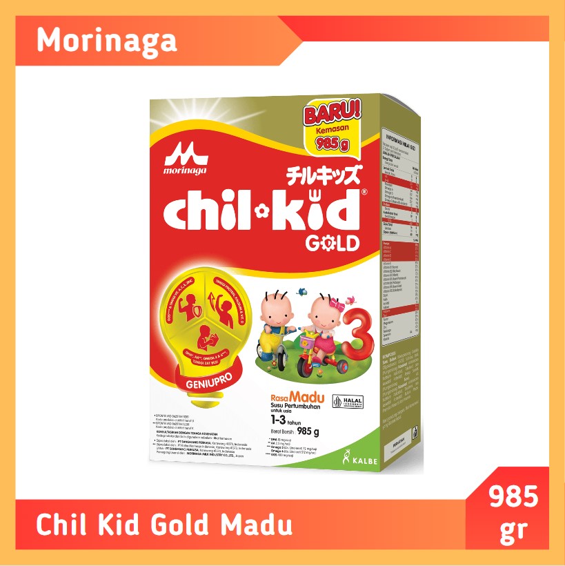 Morinaga Chil Kid Gold Madu 985 gr