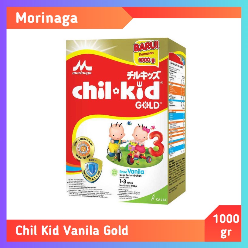 Morinaga Chil Kid Gold Vanila 1000 gr
