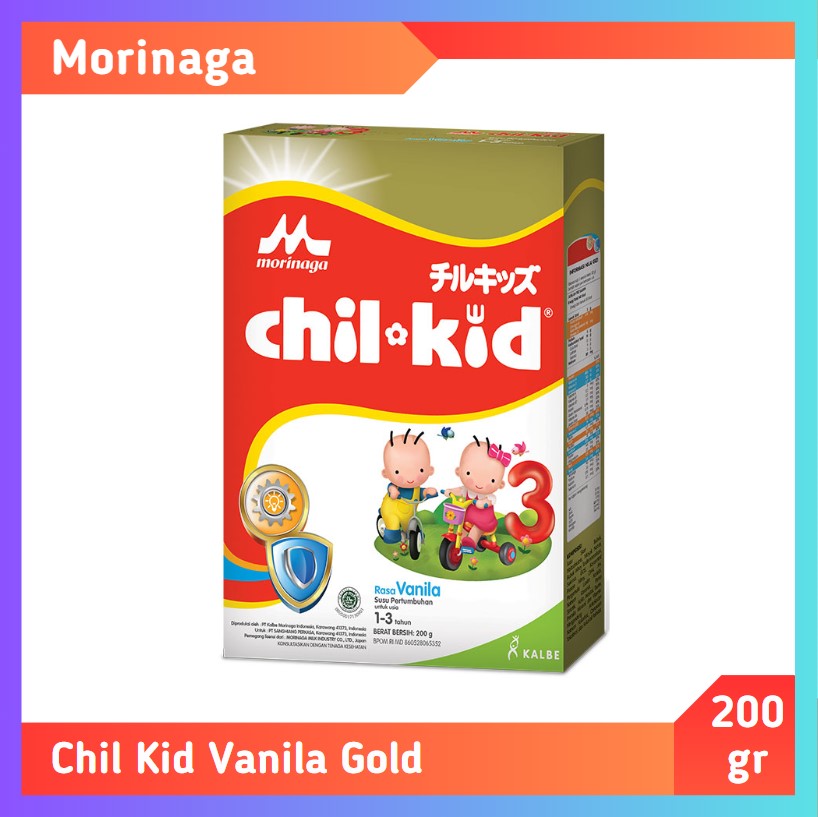 Morinaga Chil Kid Gold Vanila 200 gr