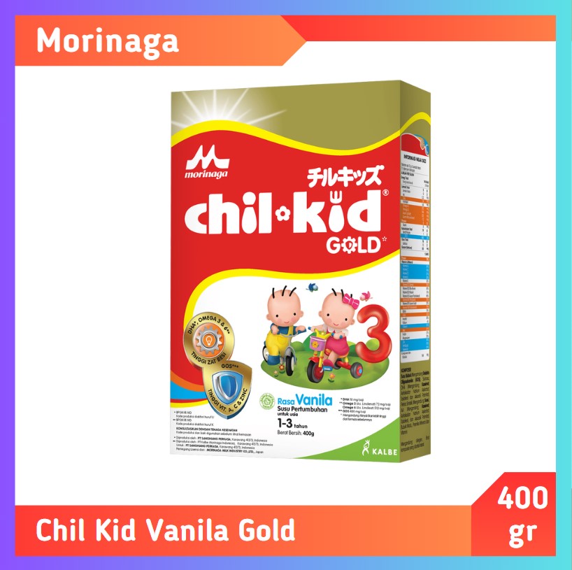 Morinaga Chil Kid Gold Vanila 400 gr