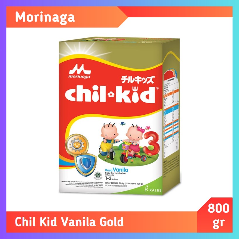 Morinaga Chil Kid Gold Vanila 800 gr