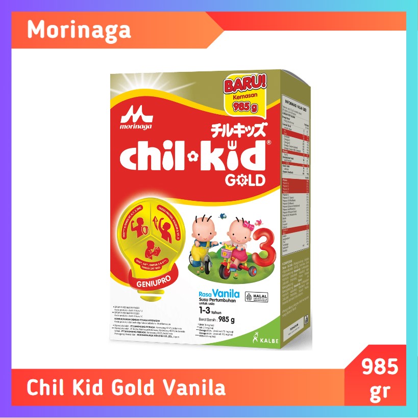 Morinaga Chil Kid Gold Vanila 985 gr