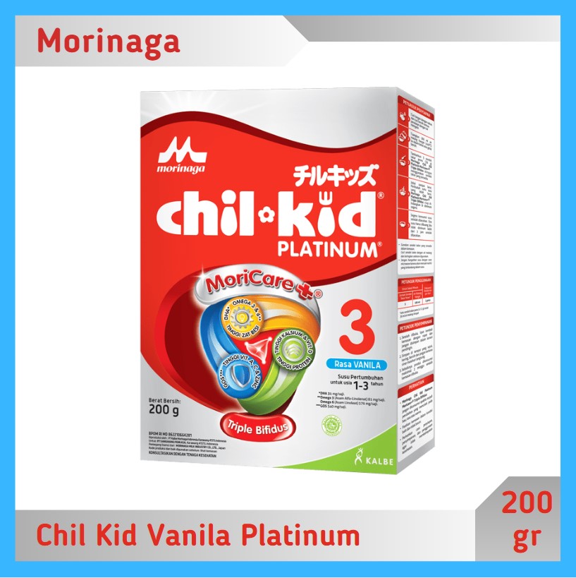 Morinaga Chil Kid Platinum Vanila 200 gr