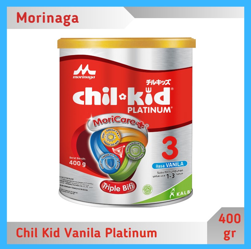 Morinaga Chil Kid Platinum Vanila 400 gr