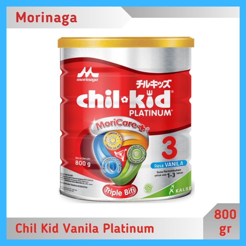 Morinaga Chil Kid Platinum Vanila 800 gr
