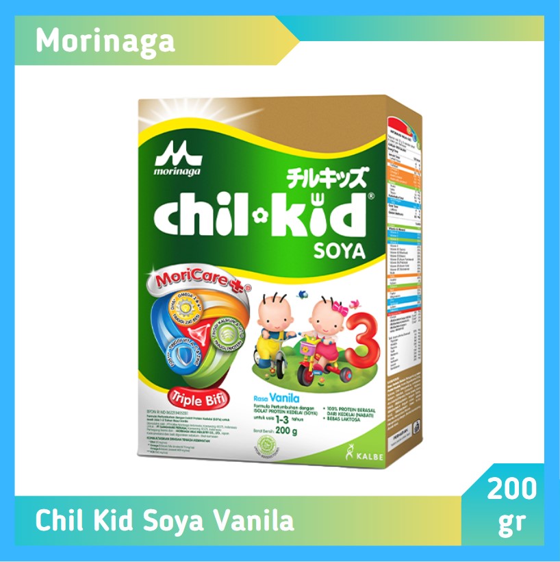 Morinaga Chil Kid Soya Vanila 200 gr