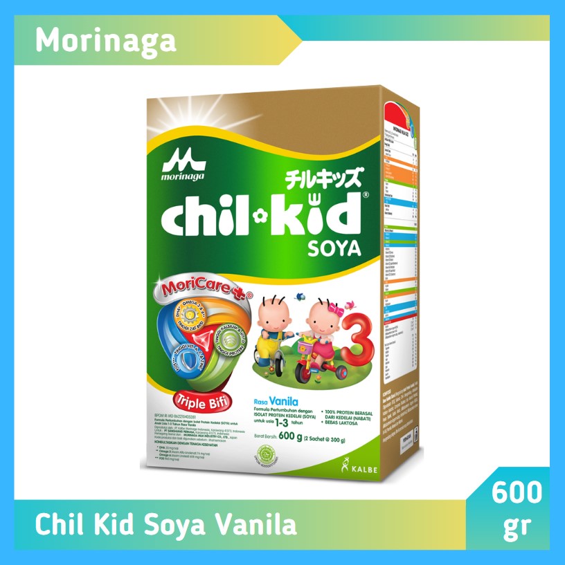 Morinaga Chil Kid Soya Vanila 600 gr