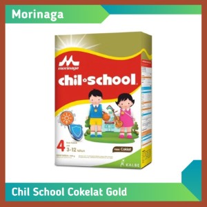 Morinaga Chil School Gold Cokelat