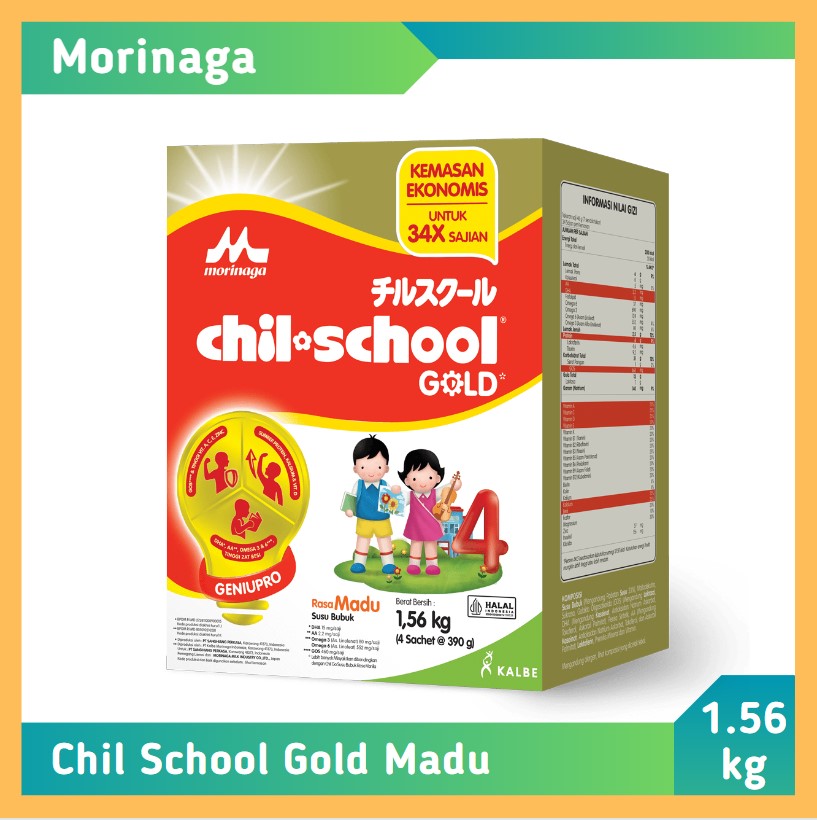Morinaga Chil School Gold Madu 1.56 kg