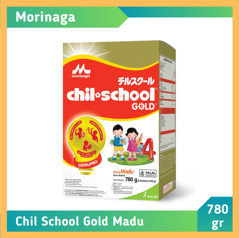 Morinaga Chil School Gold Madu 780 gr