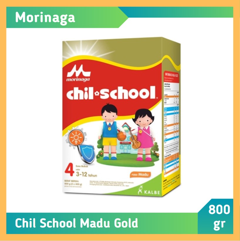 Morinaga Chil School Gold Madu 800 gr