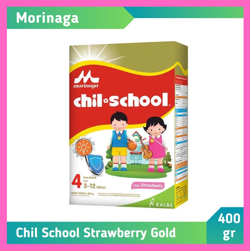 Morinaga Chil School Gold Strawberry 400 gr