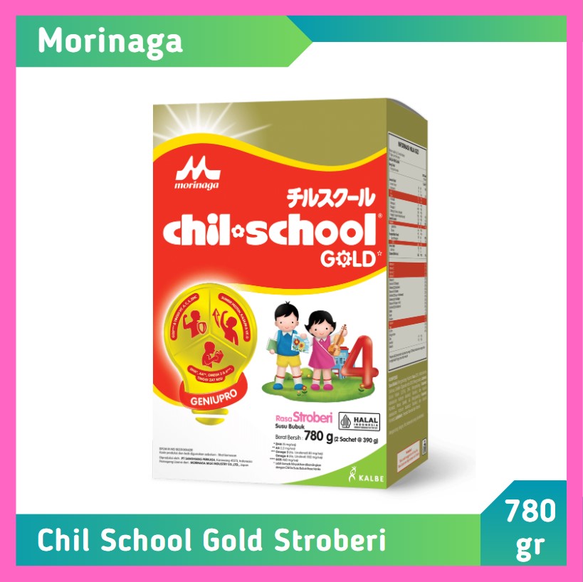 Morinaga Chil School Gold Strawberry 780 gr