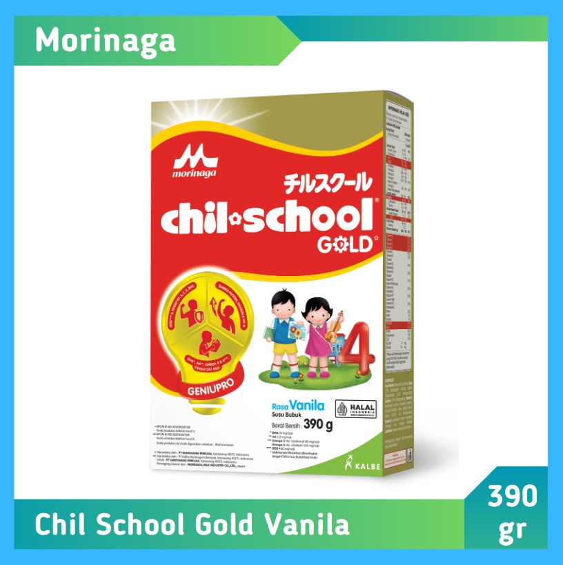 Morinaga Chil School Gold Vanila 390 gr