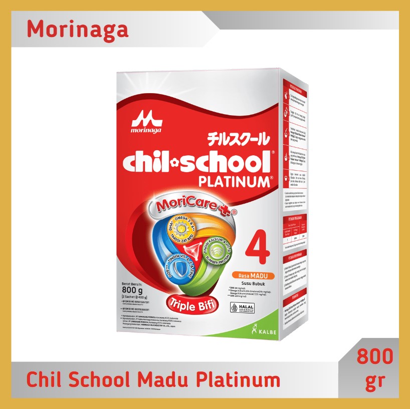 Morinaga Chil School Platinum Madu 800 gr