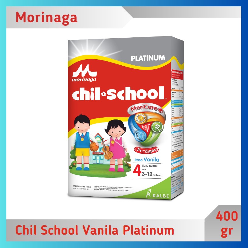 Morinaga Chil School Platinum Vanila 400 gr