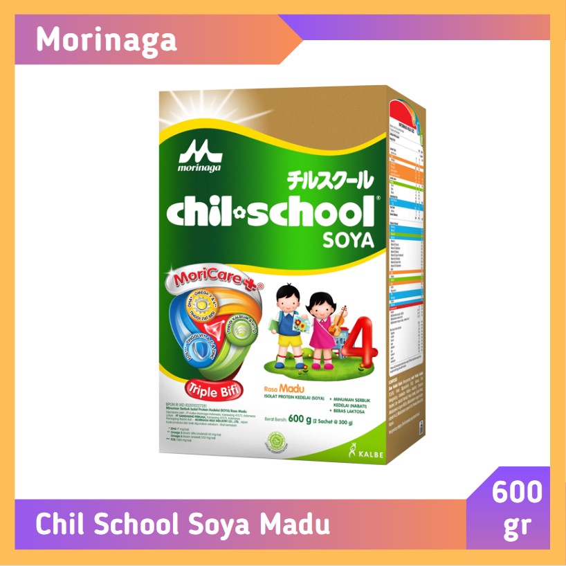 Morinaga Chil School Soya Madu 600 gr