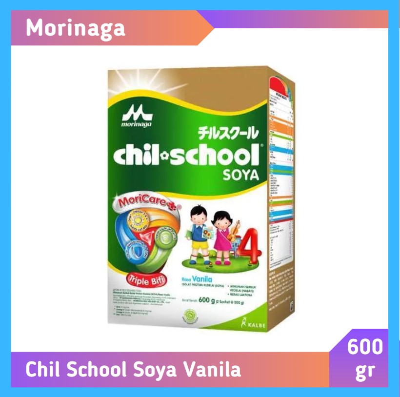 Morinaga Chil School Soya Vanila 600 gr