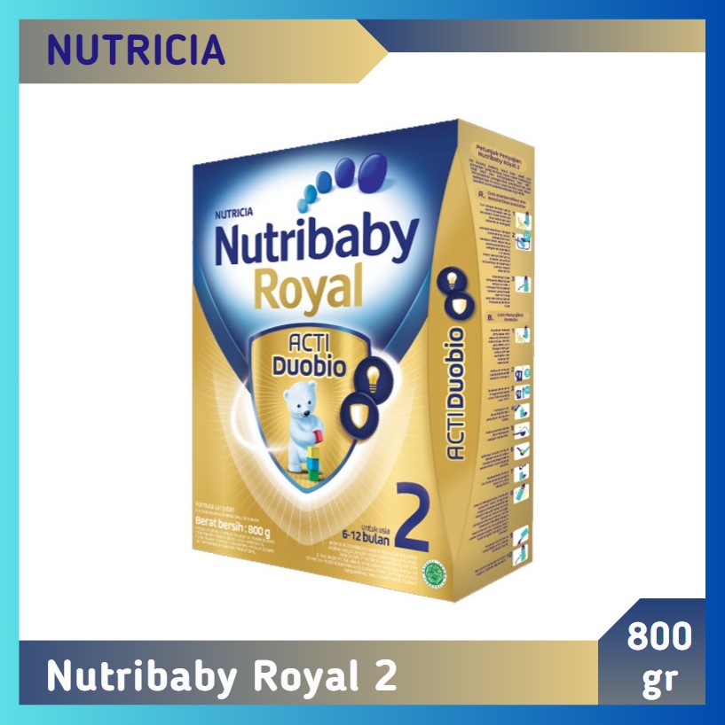 Nutribaby Royal 2 6-12 bulan 800 gr