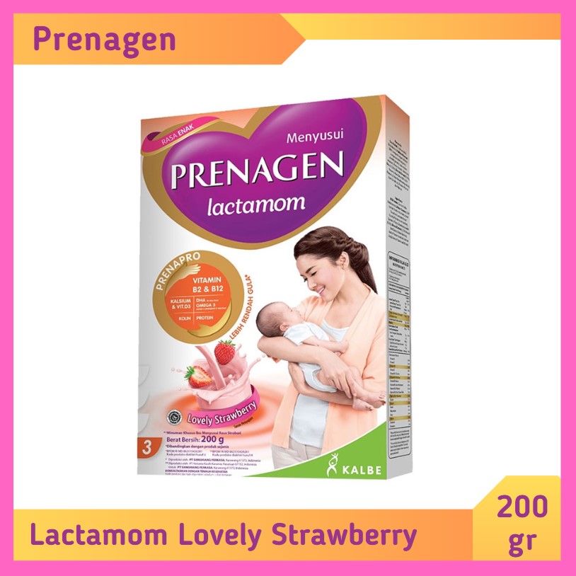 Prenagen Lactamom Lovely Strawberry 200 gr