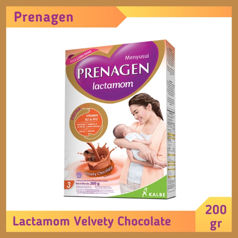 Prenagen Lactamom Velvety Chocolate 200 gr