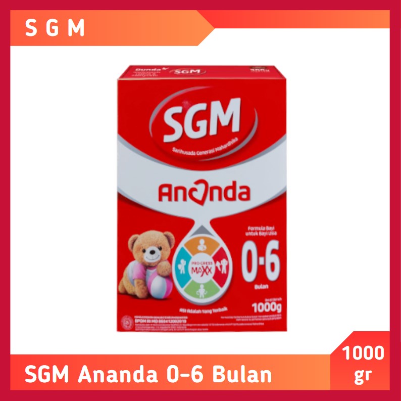 SGM Ananda 1 (0-6 bulan) 1000 gr