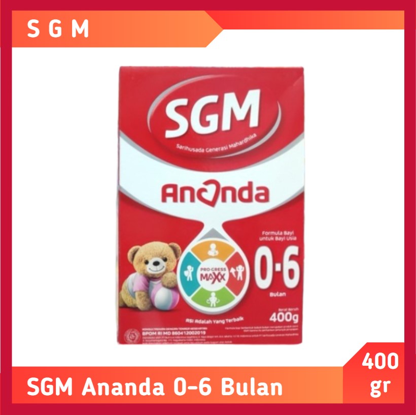 SGM Ananda 1 (0-6 bulan) 400 gr