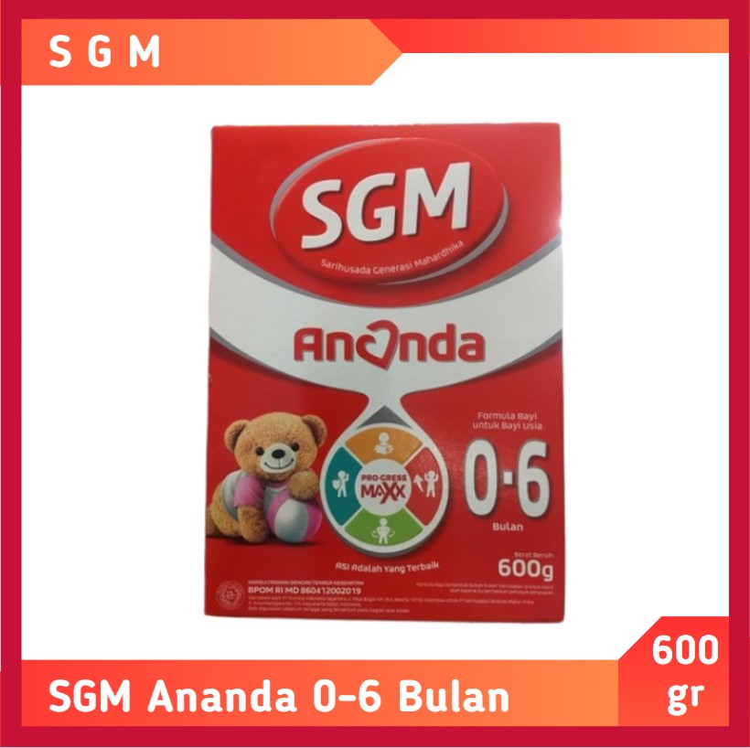 SGM Ananda 1 (0-6 bulan) 600 gr