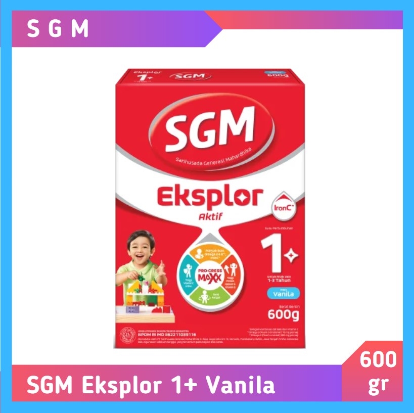SGM Eksplor 1+ Vanila 600 gr