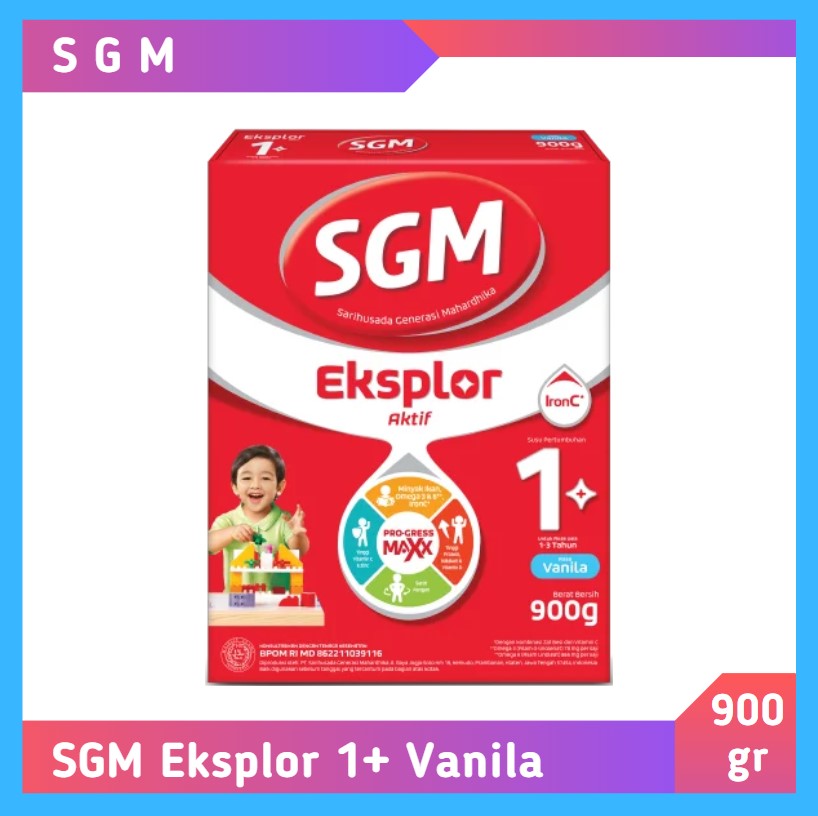 SGM Eksplor 1+ Vanila 900 gr