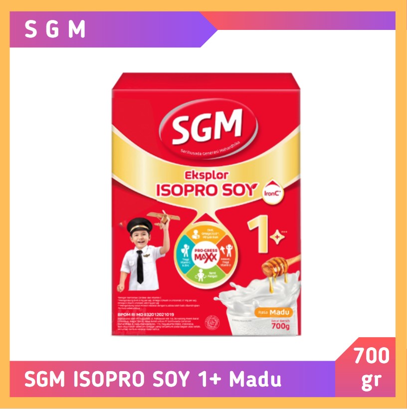 SGM Eksplor 1+ Isopro Soy Madu 700 gr
