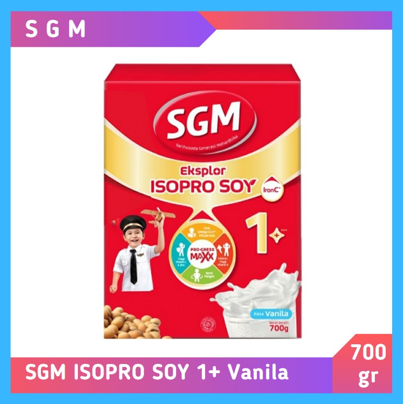 SGM Eksplor 1+ Isopro Soy Vanila 700 gr