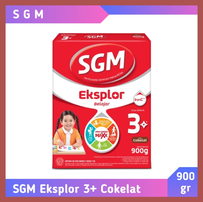 SGM Eksplor 3+ Cokelat 900 gr