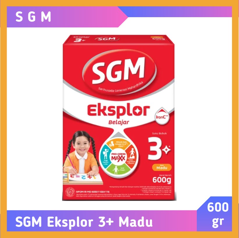 SGM Eksplor 3+ Madu 600 gr