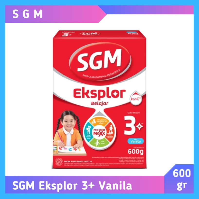 SGM Eksplor 3+ Vanila 600 gr