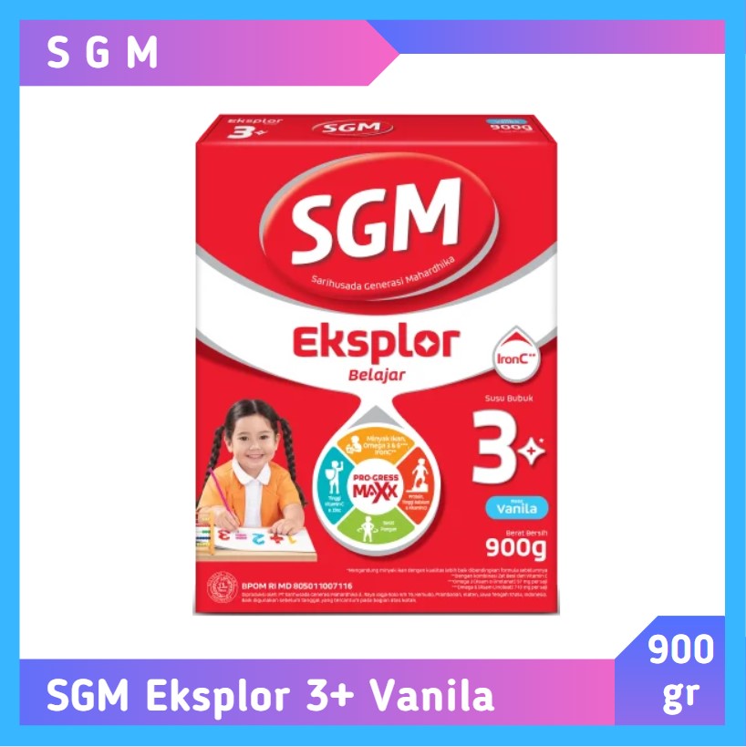 SGM Eksplor 3+ Vanila 900 gr