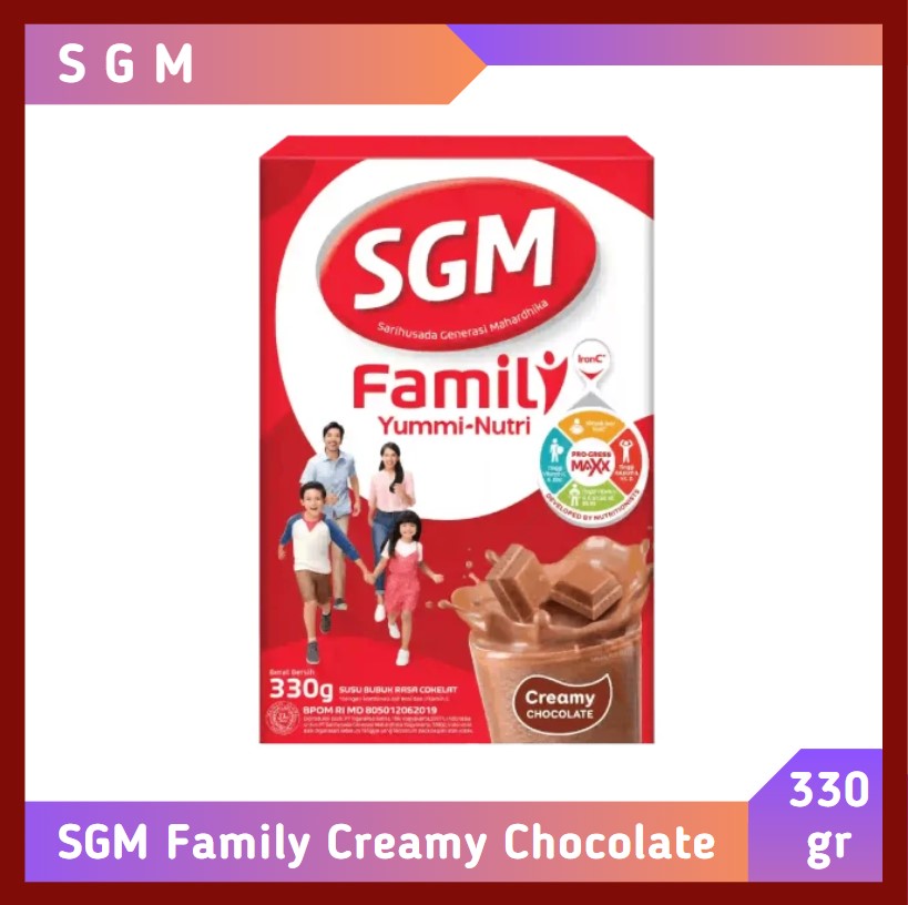 Family Yummi Nutri Creamy Chocolate 330 gr
