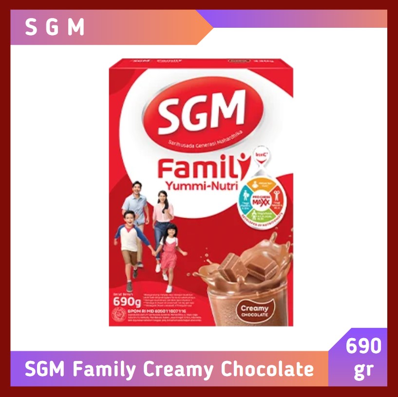 Family Yummi Nutri Creamy Chocolate 690 gr