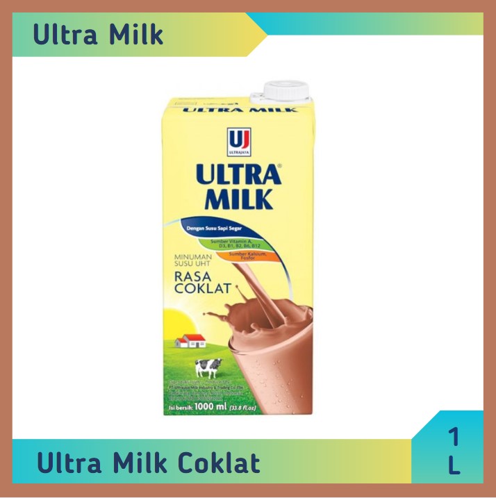Ultra milk Cokelat 1 l