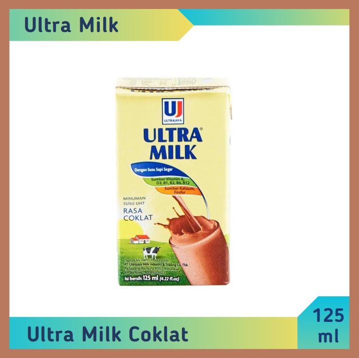 Ultra milk Cokelat 125 ml